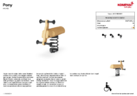 Produktinfo Fjedervippe Pony